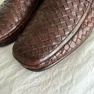 Magnanni | Shoes | Magnanni Mens Woven Leather Loafer 5 D  display picture 3